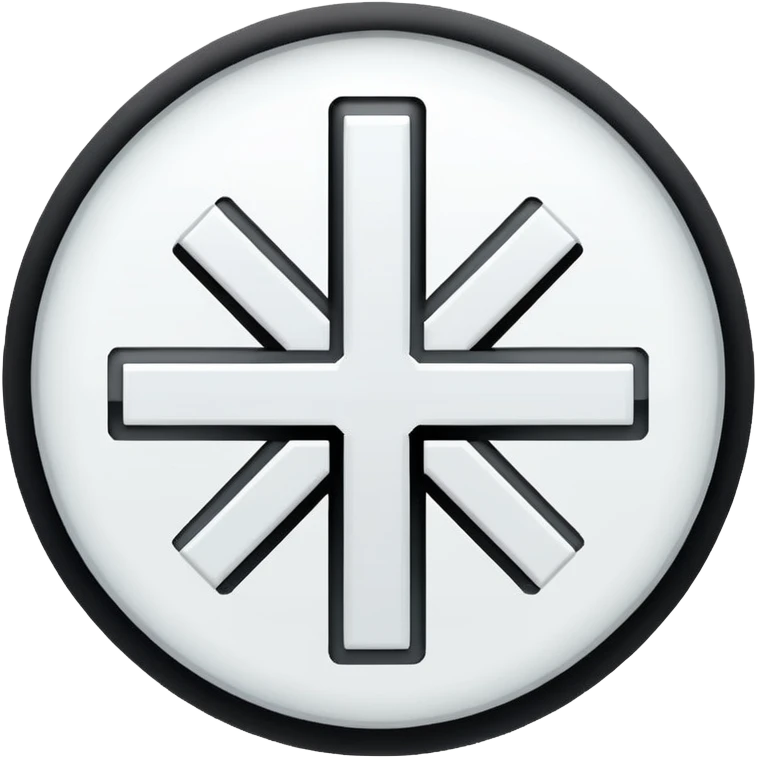 white plus emoji