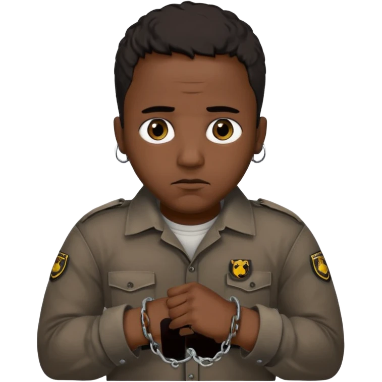  черный мужчина из афганистана в наруниках  emoji