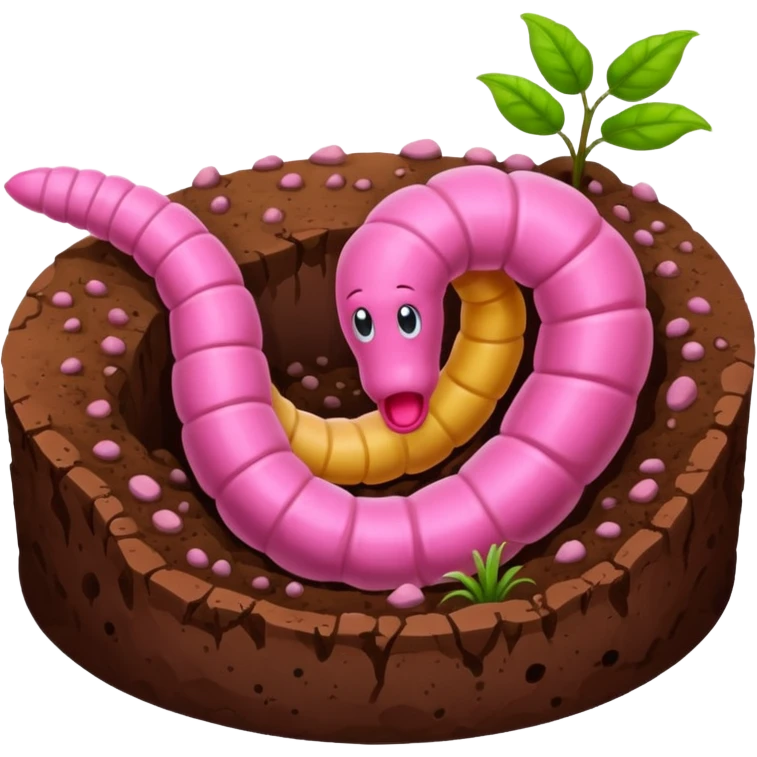 worm underground emoji