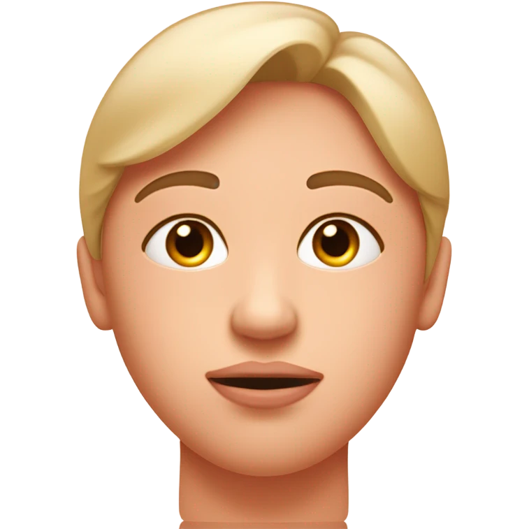 Cover face blushing emoji