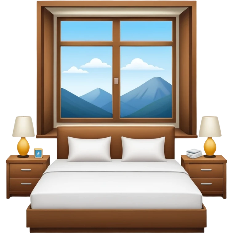 hotel room emoji