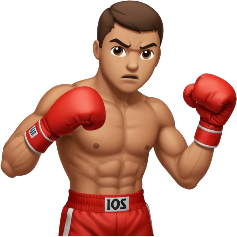 Boxer punch emoji