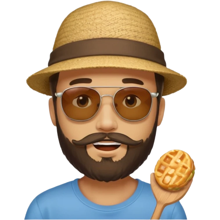 man hungry emoji