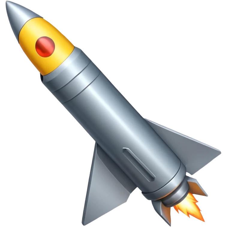 a nuclear-capable missile emoji