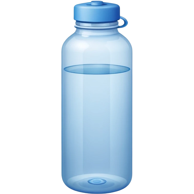 plastic water bottle emoji