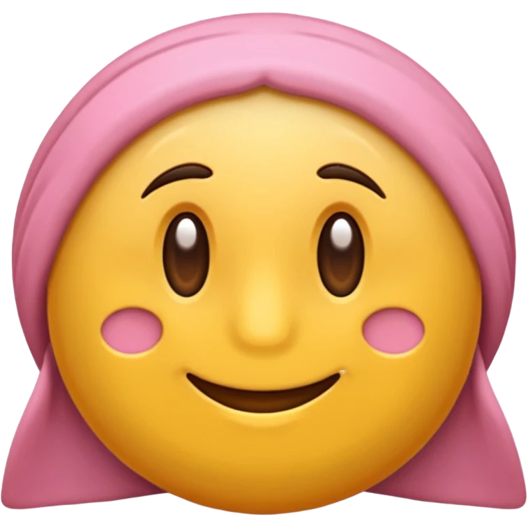 Розовое emoji