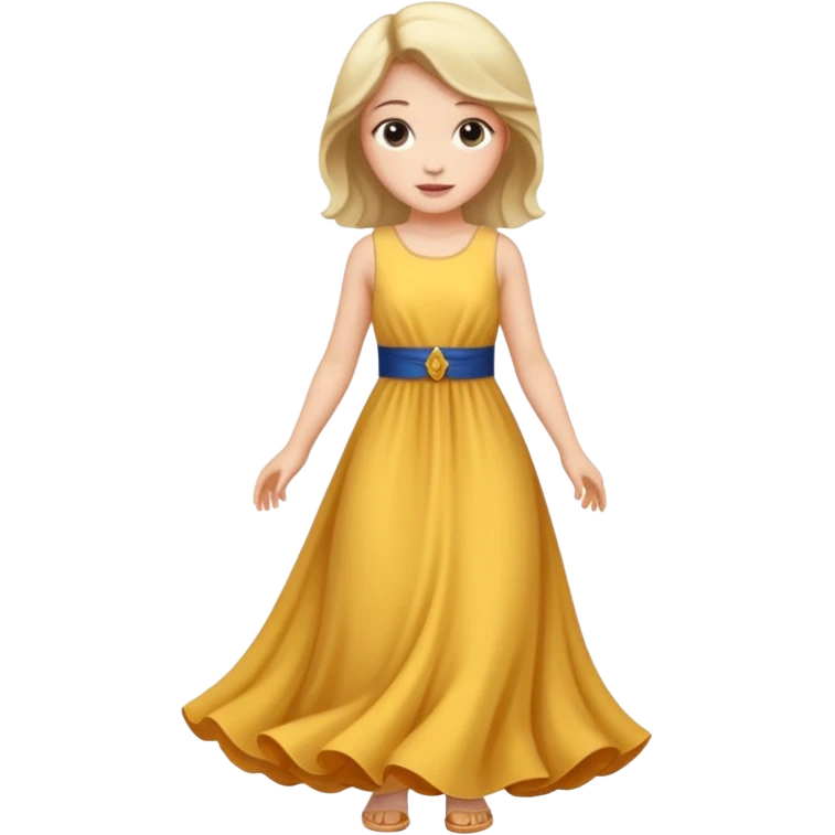دختر با لباس emoji