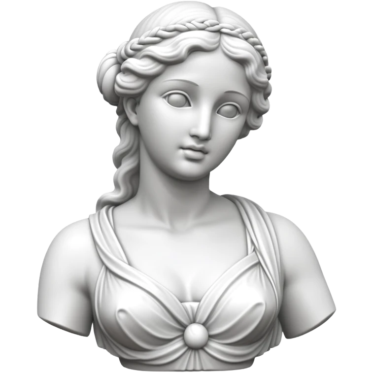 Roman Parian Marble Statue of Aphrodite, classical ancient sculpture of the goddess of love emoji