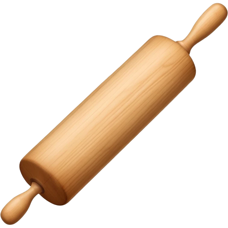 Ausrollholz einzel emoji