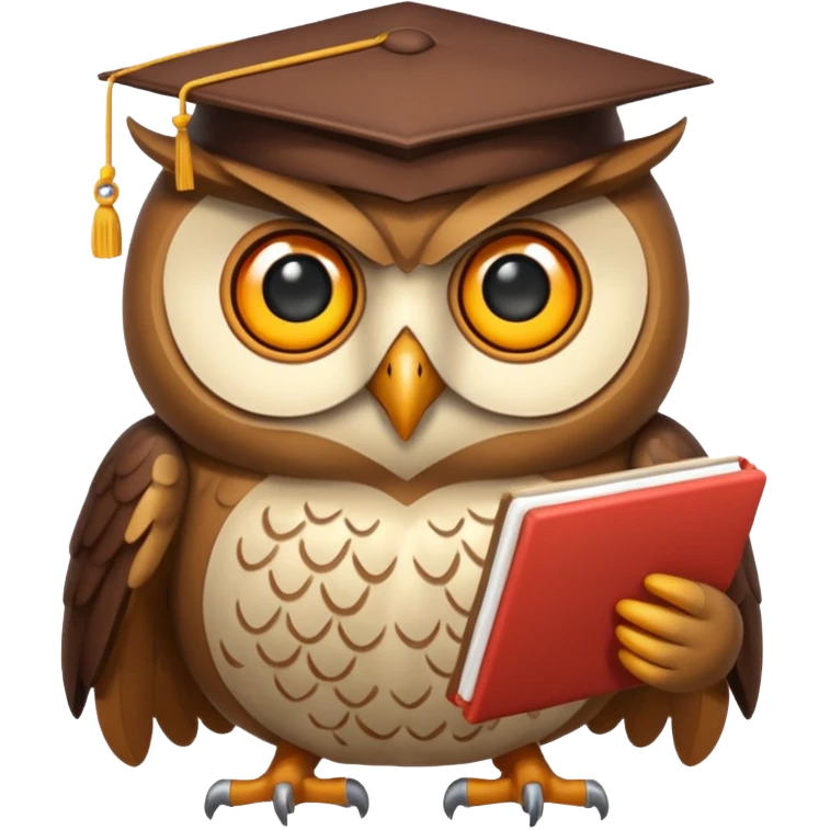 code writing owl emoji