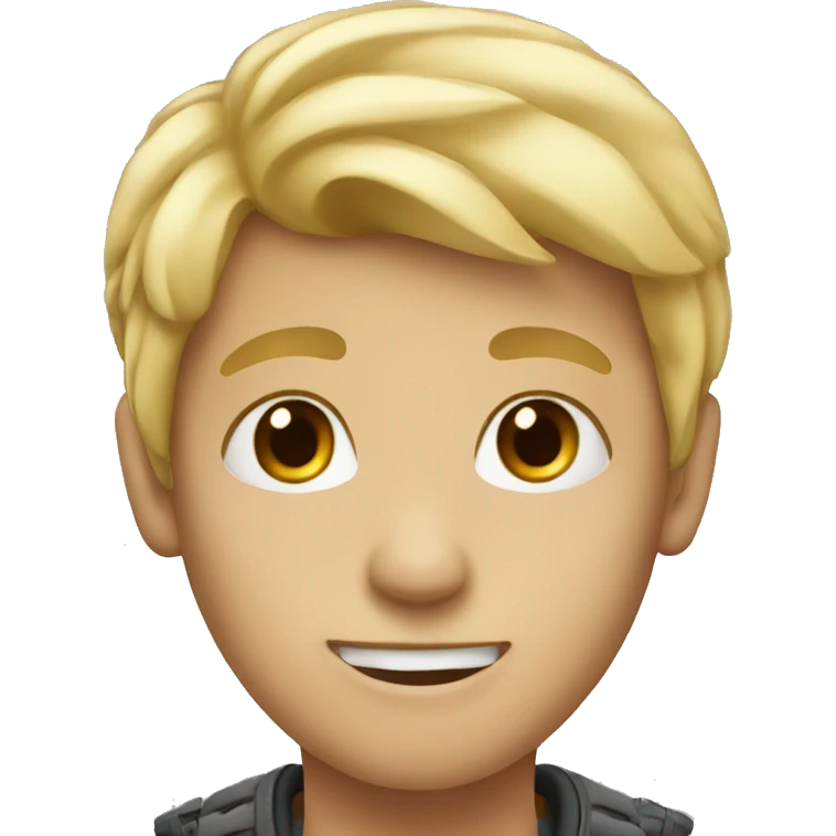 blonde boy emoji