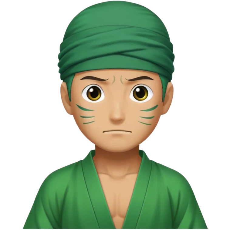Zoro from one piece emoji