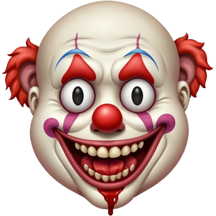a piece of clown meat emoji