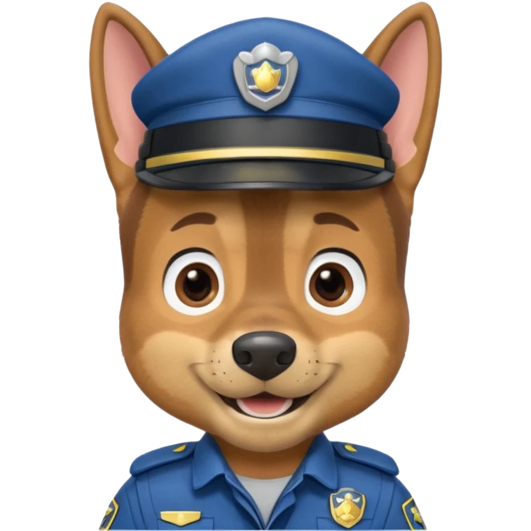 Paw patrol chase emoji