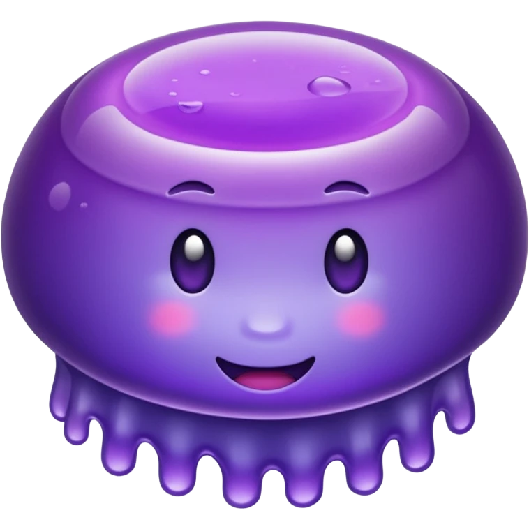 jelly disc smushed emoji