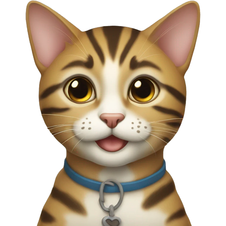 Шотландская кошка emoji