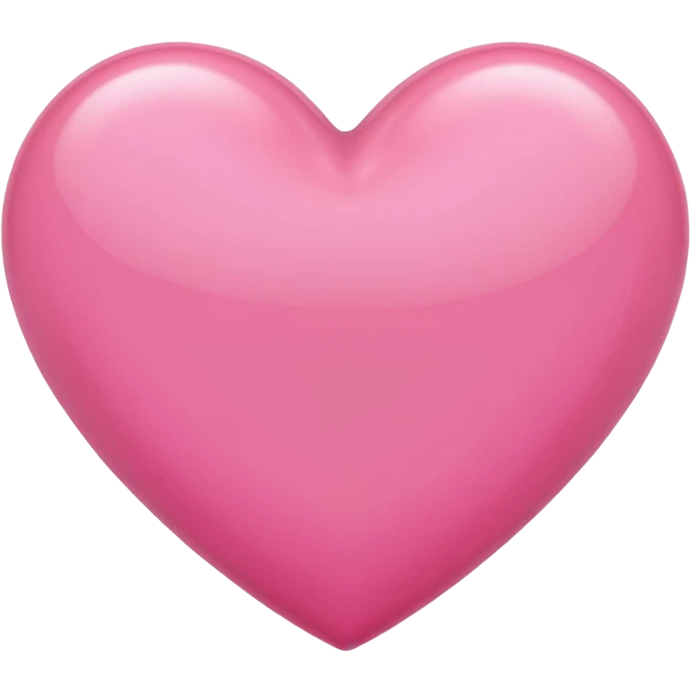Cœur rose  emoji