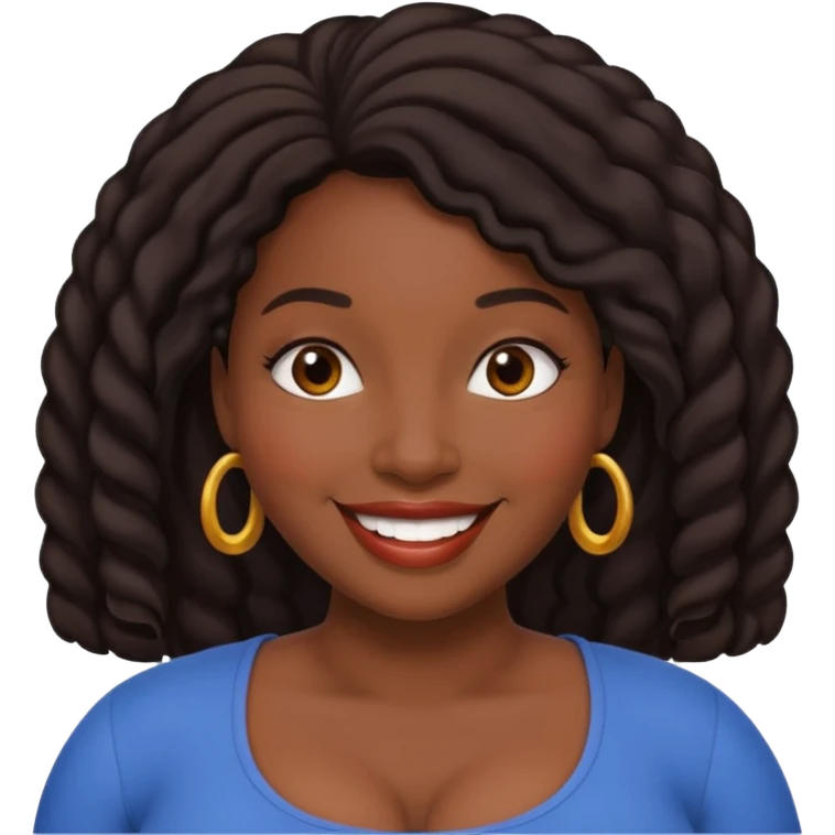 Black booty  emoji