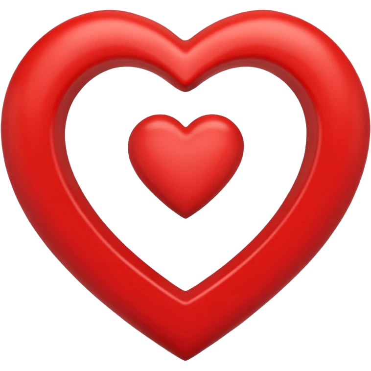 Heart bank emoji