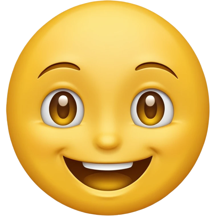 Happy face emoji