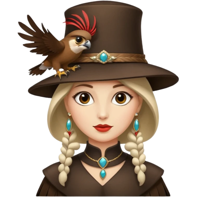 lady Falconer emoji