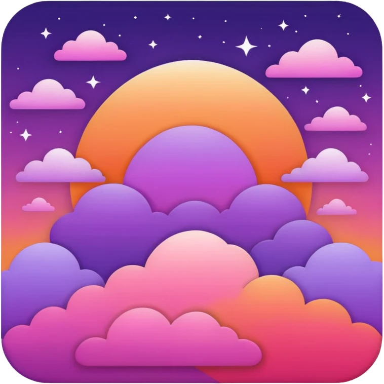 skies,colorful, negative: character. emoji