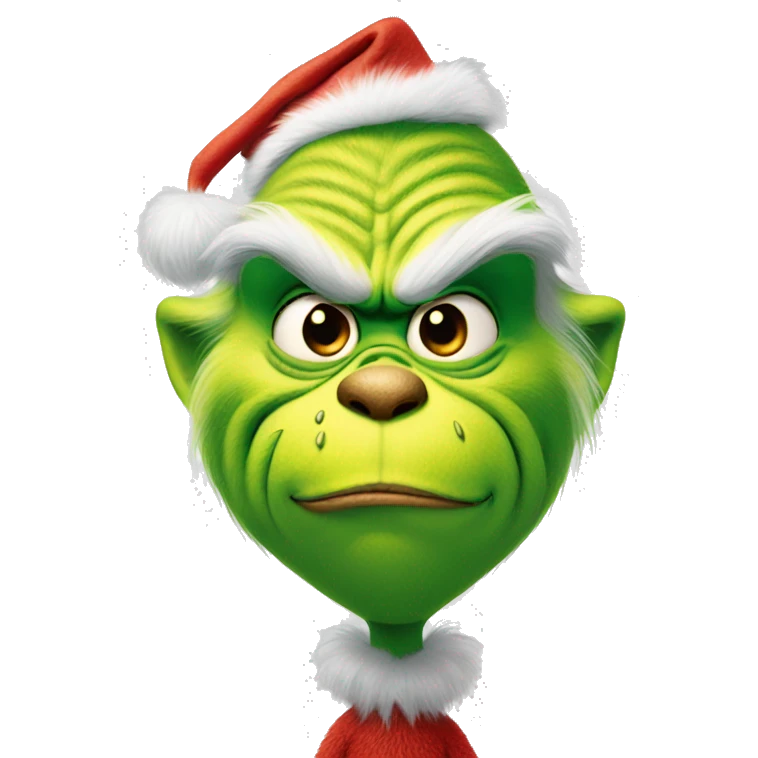 the Grinch emoji