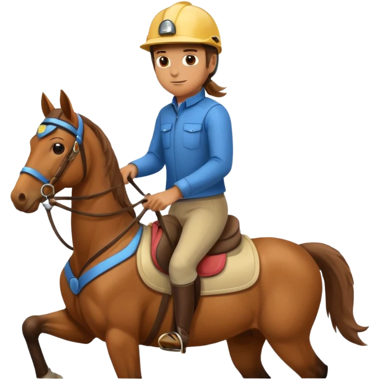 Horse riding  emoji