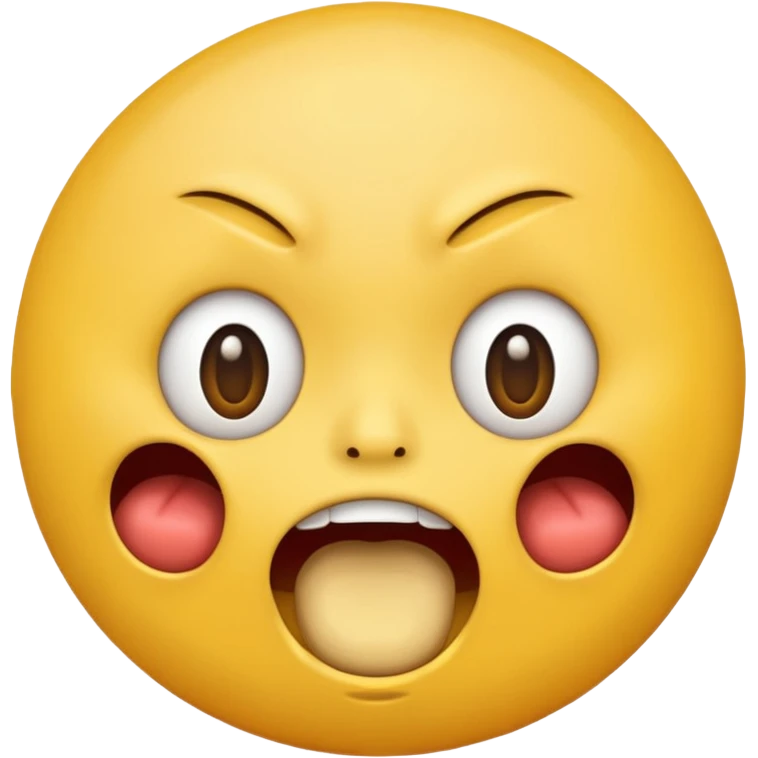 Emoji with hungry emoji