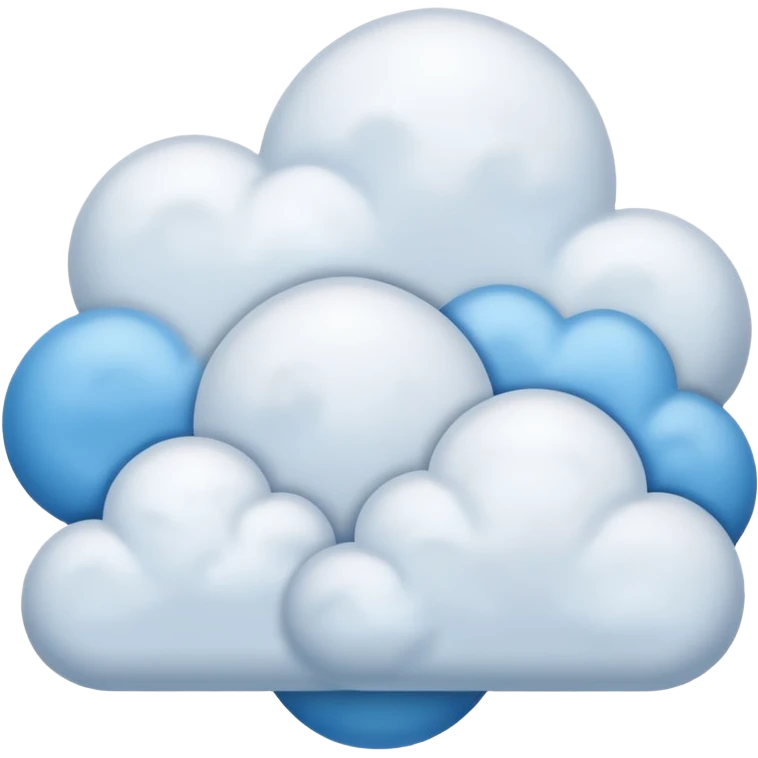 cute sky with clouds emoji