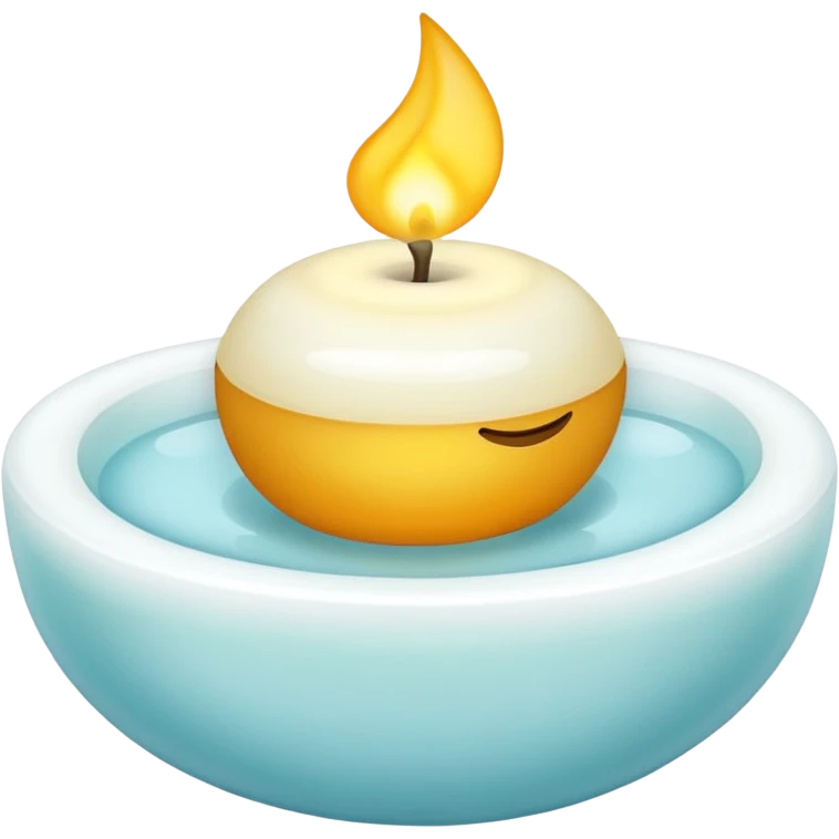 Vela aromática emoji