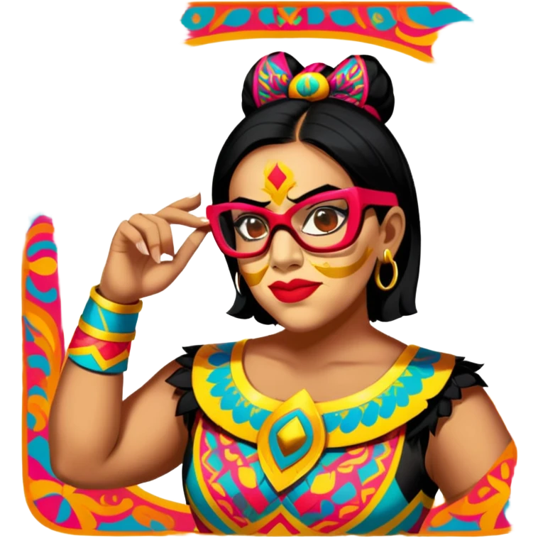 Luchador emoji