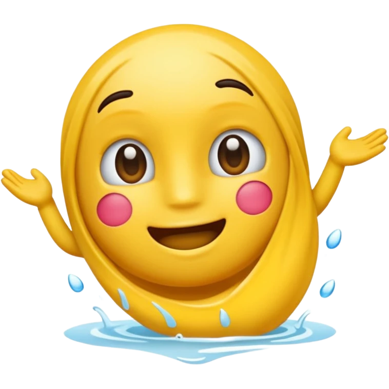 Emoji nadando emoji