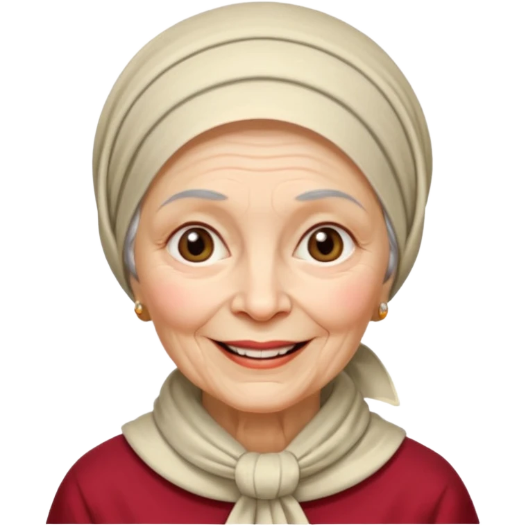 Старушка в платке СССР emoji