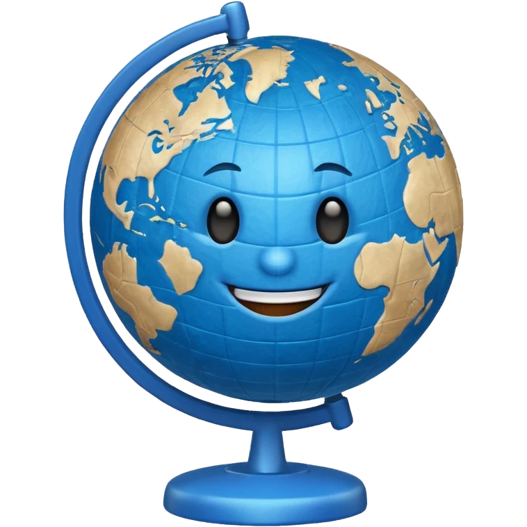 globe emoji with arms and legs emoji