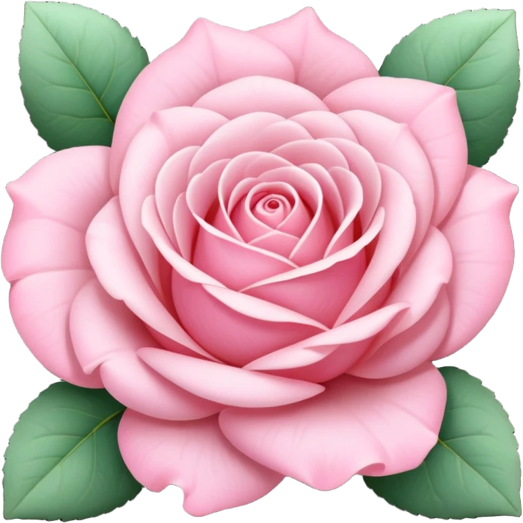 🎀 rose pastel emoji