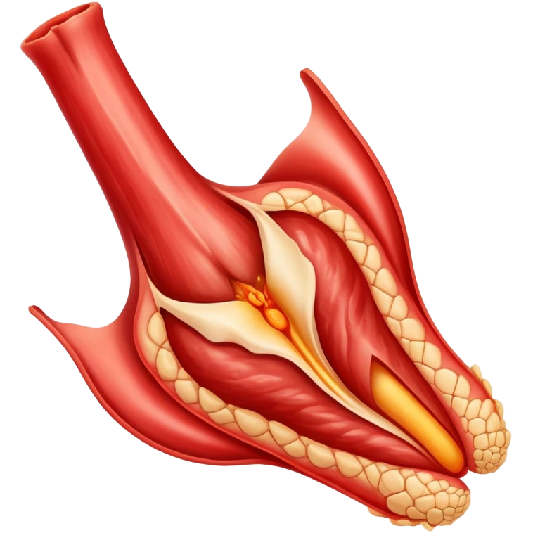 Tendon with microscopic inflammation view emoji