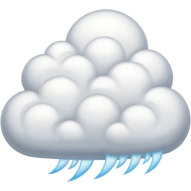 White Thunder emoji