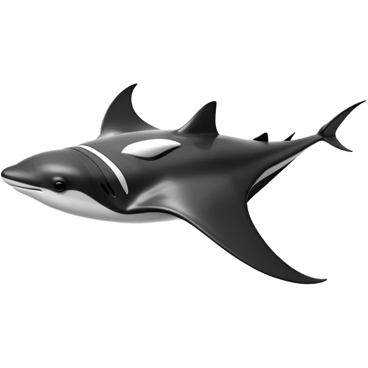 manta ray no background emoji