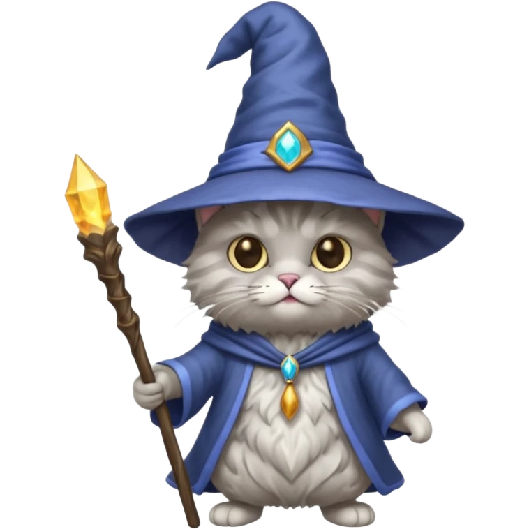 cat wizard emoji