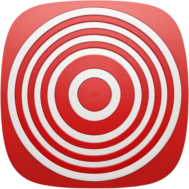 target red emoji