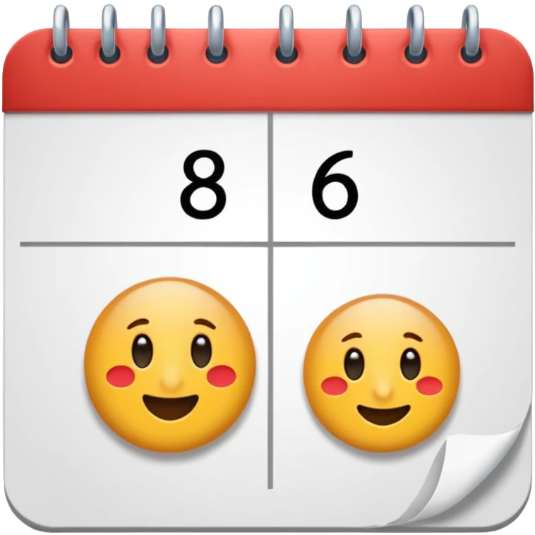 6 weeks emoji