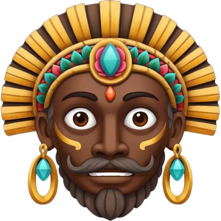 mexican ancient god emoji