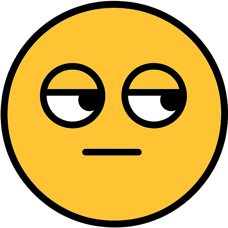 side eye expression emoji