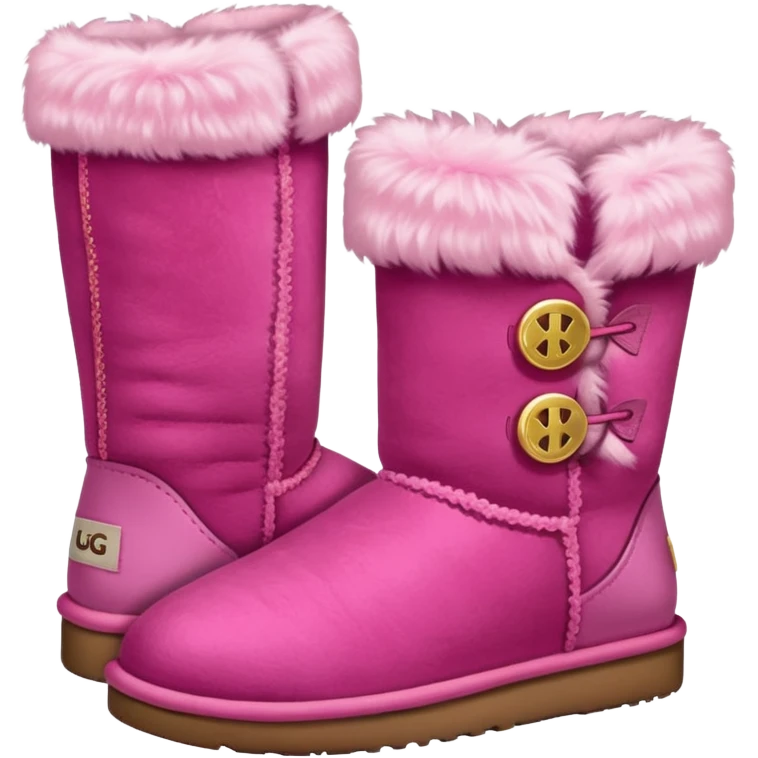 pink ugge emoji