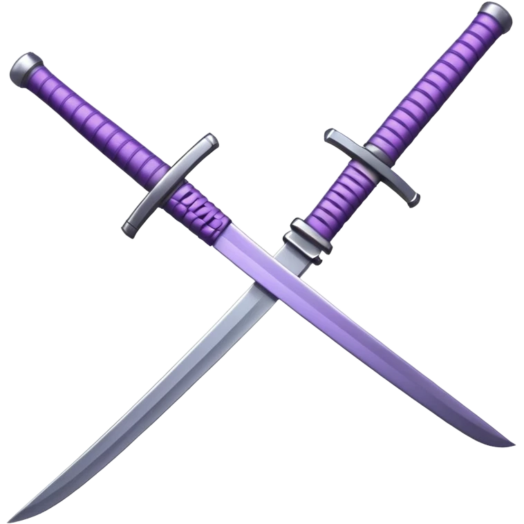 purple katana emoji