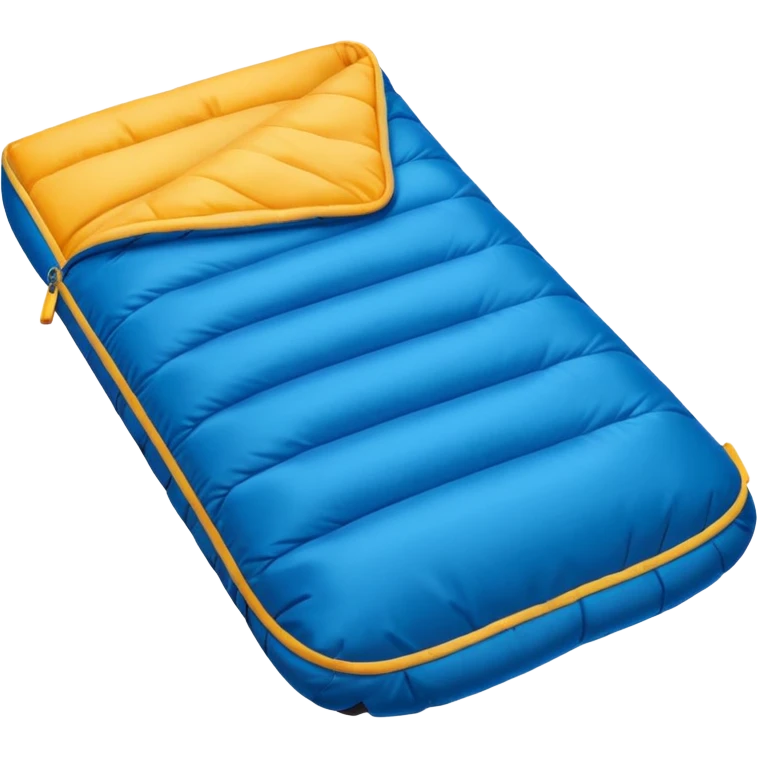 Camp Essentials, sleeping bag emoji