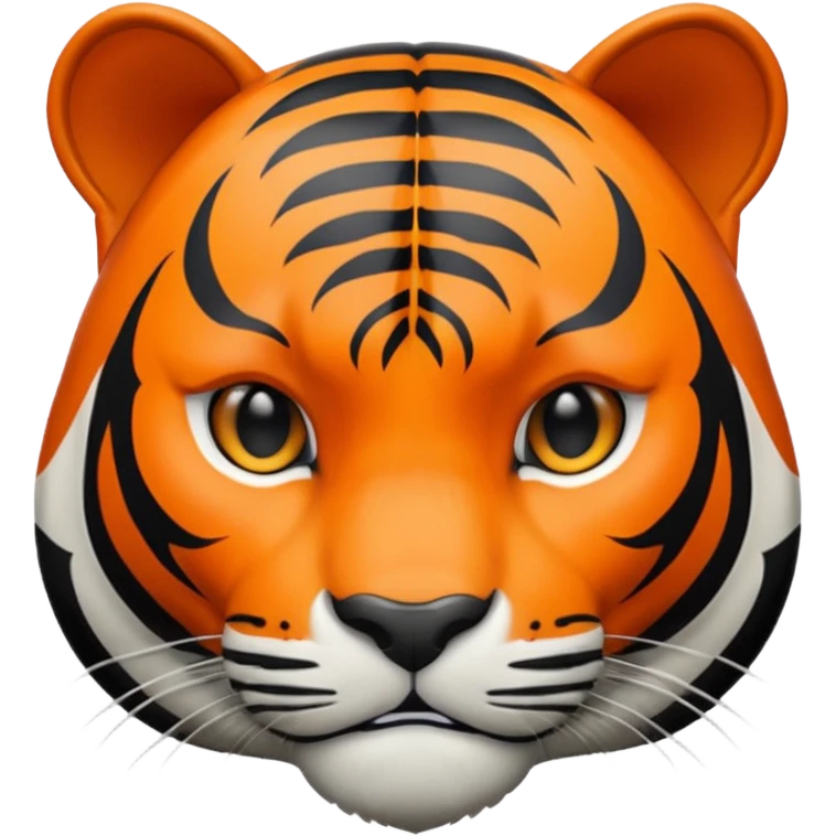 Black tiger emoji