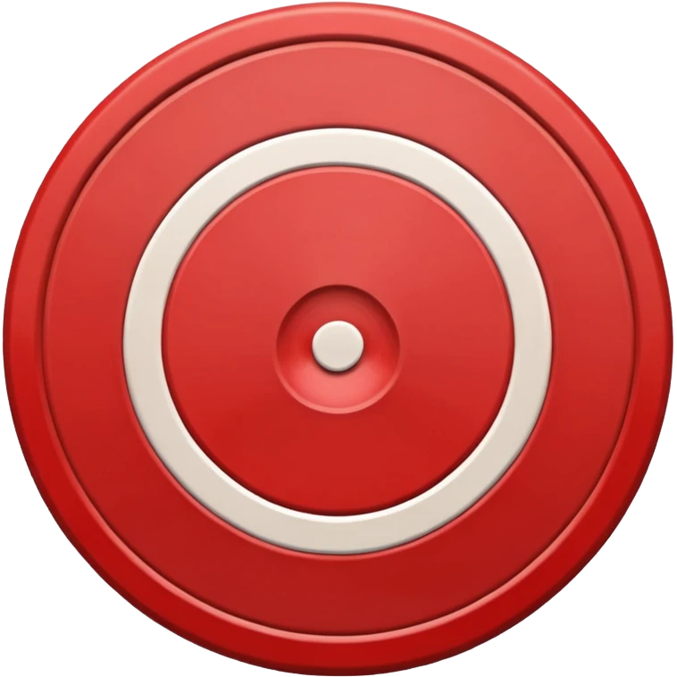 target red emoji