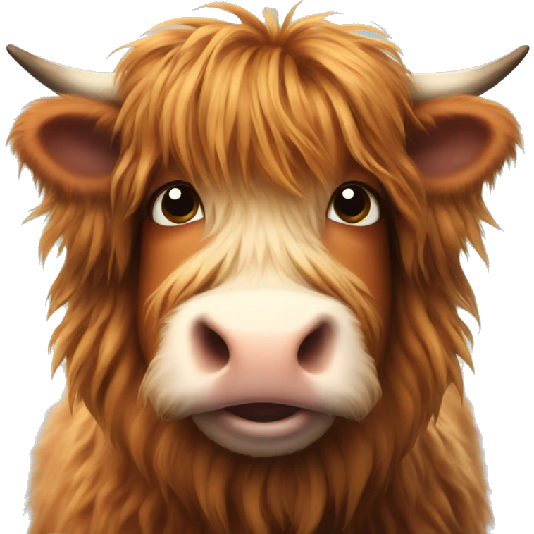highland cow emoji